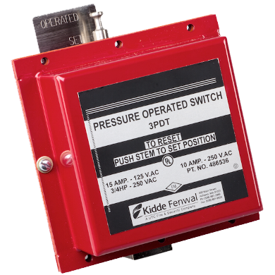 Pressure Switch Kidde. PN. 81-486536-000